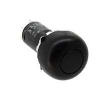 MW1B-A32B - Pushbutton Switch, MW, 22 mm, DPDT, Maintained, Mushroom, Black - IDEC