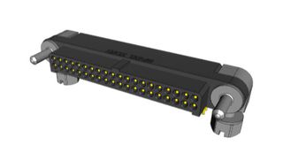 MHDAS2M040YCE11 - Pin Header, Board-to-Board, 1.27 mm, 2 Rows, 40 Contacts, Through Hole Right Angle, MHDAS - AMPHENOL SOCAPEX