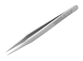92 21 06 - Tweezers, Gripping, Straight, Pointed, 80 mm, Stainless Steel - KNIPEX