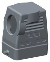 T1330060132-000 - Heavy Duty Connector, Hood, Side Entry, Aluminium Alloy Body, 1 Lever - TE CONNECTIVITY