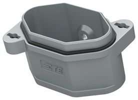 T1937031000-009 - Heavy Duty Connector, Base, Bulkhead Mount, Zinc Alloy Body, Screw - TE CONNECTIVITY