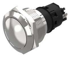 82-6562.1000 - Vandal Resistant Switch, 82 Series, 22.3 mm, SPDT, Momentary, Round - EAO
