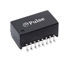 H2019NL - Ethernet & LAN Transformer, 10/100 Base-TX PoE, 1 Port, 1CT:1CT, 350 µH, 1.5 kV, Surface Mount - PULSE ELECTRONICS