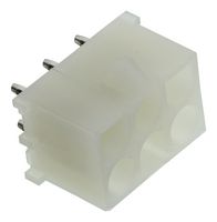 10-84-4060 - Pin Header, Power, 6.35 mm, 3 Rows, 6 Contacts, Through Hole Straight, MLX 42002 Series - MOLEX