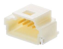 203558-0607 - Pin Header, Signal, Wire-to-Board, 1 mm, 1 Rows, 6 Contacts, Surface Mount Right Angle - MOLEX