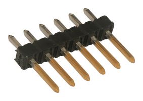 22-28-4063 - Pin Header, Board-to-Board, 2.54 mm, 1 Rows, 6 Contacts, Through Hole Straight - MOLEX