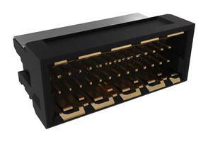 10146153-2600RLF - Pin Header, Board-to-Board, 1 mm, 2 Rows, 26 Contacts, Surface Mount Right Angle - AMPHENOL COMMUNICATIONS SOLUTIONS