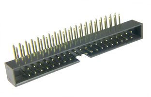 MP008649 - Pin Header, Wire-to-Board, 2 mm, 2 Rows, 40 Contacts, Through Hole Right Angle, MCP 2MM RA - MULTICOMP PRO