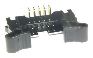 MP008666 - Pin Header, Wire-to-Board, 2 mm, 2 Rows, 10 Contacts, Through Hole Right Angle, MCP 2MM RA - MULTICOMP PRO