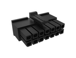 10127716-16LF - Connector Housing, FCI Minitek Pwr 3.0 Series, Receptacle, 16 Ways, 3 mm - AMPHENOL COMMUNICATIONS SOLUTIONS