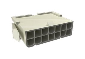 10127816-02LF - Connector Housing, FCI Minitek Pwr 4.2 Series, Plug, 2 Ways, 4.2 mm - AMPHENOL COMMUNICATIONS SOLUTIONS