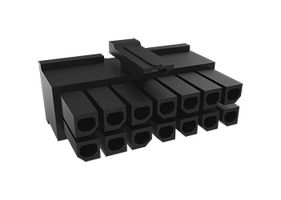 10132445-04LF - Connector Housing, Minitek Pwr HCC 10132445 Series, Receptacle, 4 Ways, 3 mm - AMPHENOL COMMUNICATIONS SOLUTIONS