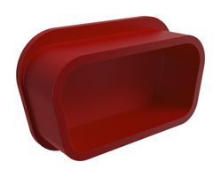 70524CLF - Dust Cap / Cover, Dust Cap, 15 Position D-Sub Receptacle Connectors, PP (Polypropylene) Body - AMPHENOL COMMUNICATIONS SOLUTIONS