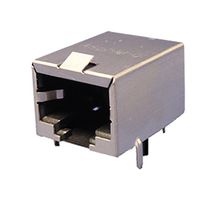 FRJAE-438 - Modular Connector, RJ45 Jack, 1 x 1 (Port), 8P8C, Cat3, Through Hole Mount - AMPHENOL COMMUNICATIONS SOLUTIONS