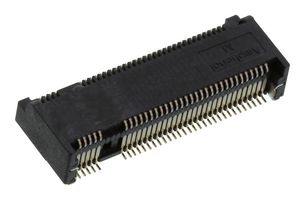 MDT420E01001 - Card Edge Connector, Mini PCIe, Dual Side, 67 Contacts, Surface Mount, Right Angle, Solder - AMPHENOL COMMUNICATIONS SOLUTIONS