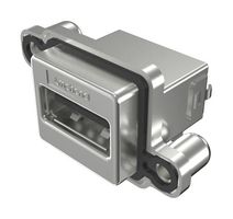 MUSBRA51140 - USB Sealed Connector, USB Type A, USB 2.0, Receptacle, 4 Position, Panel Mount, IP67, IP68 - AMPHENOL COMMUNICATIONS SOLUTIONS