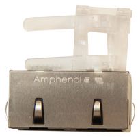 RJSSE-5381-02 - Modular Connector, RJ45 Jack, 1 x 2 (Ganged), 8P8C, Cat5, Surface Mount - AMPHENOL COMMUNICATIONS SOLUTIONS