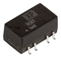 IAS0124D12 - Isolated Surface Mount DC/DC Converter, ITE, 1:1, 1 W, 2 Output, 12 V, 42 mA - XP POWER
