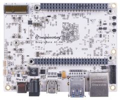 102110646 - BeagleBone AI-64, TDA4VM, ARM Cortex-A72, 4GB RAM, 16GB eMMC, USB 3.0 Type-C, M.2 E-key - BEAGLEBOARD