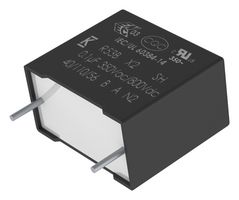 R53BR38205000K - Safety Capacitor, Metallized PP, Radial Box - 2 Pin, 0.82 µF, ± 10%, X2, Through Hole - KEMET