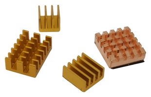 110991329 - Heatsink Kit, Raspberry Pi 4B, 4 Piece - SEEED STUDIO