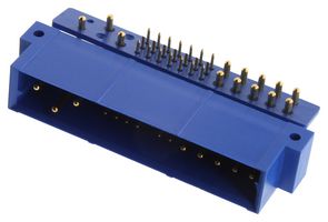 PCIM34W13M400A1/AA - Rectangular Power Connector, 34 Contacts, PCIM Series, Panel PCB Mount, Through Hole, Plug - POSITRONIC