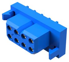 PLB08F7000/AA - Heavy Duty Connector Base, PLB Series, Cable Mount - POSITRONIC