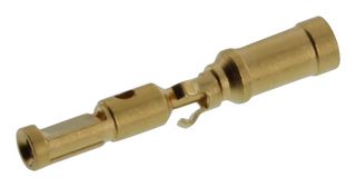 FC422P2/AA - Rectangular Power Contact, SGMC Series, Gold Plated Contacts, Copper Alloy, Socket, Crimp - POSITRONIC