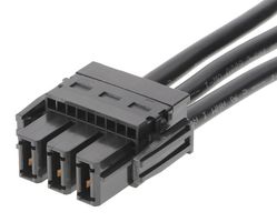218056-0305 - Cable Assembly, EXTreme Guardian Receptacle to EXTreme Guardian Receptacle, 3 Ways, 11 mm, 1 Row - MOLEX