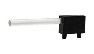 51512511181F - Light Pipe, 1.181 ", 1 Pipes, Circular, Press Fit, Transparent, 515 Series - DIALIGHT