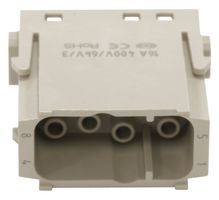 MP009505 - Heavy Duty Connector, MP-HM INSERTS, Module, 8 Contacts, Plug, Crimp Pin - Contacts Not Supplied - MULTICOMP PRO