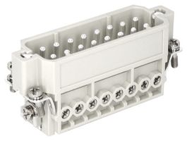 MP009523 - Heavy Duty Connector, MP-HA INSERTS, Insert, 16+PE Contacts, 16A, Plug, Screw Pin - MULTICOMP PRO