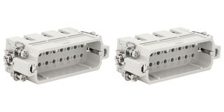 MP009529 - Heavy Duty Connector, MP-HA INSERTS, Insert, 32+PE Contacts, 16A, Plug - MULTICOMP PRO