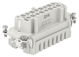 MP009570 - Heavy Duty Connector, MP-HE INSERTS, Insert, 16+PE Contacts, 16B, Receptacle - MULTICOMP PRO