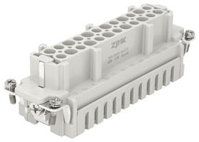 MP009574 - Heavy Duty Connector, MP-HE INSERTS, Insert, 24+PE Contacts, 24B, Receptacle - MULTICOMP PRO