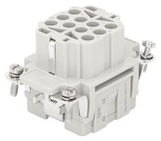 MP009584 - Heavy Duty Connector, MP-HEE INSERTS, Insert, 10+PE Contacts, 6B, Receptacle - MULTICOMP PRO