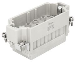 MP009617 - Heavy Duty Connector, Combination, 40A/10A, MP-HK INSERTS, Insert, 14+PE Contacts, 16B, Plug - MULTICOMP PRO