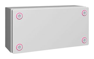 1502000 - Metal Enclosure, Multipurpose, Carbon Steel, 200 mm, 200 mm, 120 mm, IP66 - RITTAL