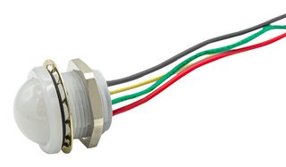 658-2495-303F - Multicolour Panel Indicators, Red, Green, Yellow, 25.4 mm, R 20mA, G 20mA, Y 20mA - DIALIGHT