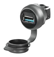 1427960000 - USB Adapter, USB Type A Receptacle, USB Type A Receptacle, USB 3.0, IP65, FrontCom Micro Series - WEIDMULLER