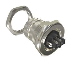 MSPEJ6P2M02 - Modular Connector, SPE Jack, 1 x 1 (Port), 2P2C, IP67, Panel Mount - AMPHENOL COMMUNICATIONS SOLUTIONS