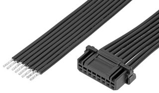 219653-1080 - Cable Assembly, Micro-One 2.0 Receptacle to Free End, 8 Ways, 2 mm, 1 Row, 50 mm, 1.97 " - MOLEX