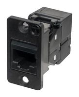 SKFBPM - Modular Connector, RJ45 Jack, 1 x 1 (Port), 8P8C, Cat6, Panel Mount - TUK