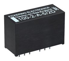 101-2-A-5/2D - Reed Relay, DPST-NO, 5 V, 101 Series, Through Hole, 1 kohm, 500 mA - PICKERING