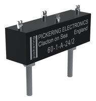 60-1-A-12/2 - Reed Relay, SPST-NO, 12 V, 60 Series, Chassis, 150 ohm, 3 A - PICKERING