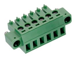 691364300007 - Pluggable Terminal Block, 3.81 mm, 7 Ways, 26AWG to 16AWG, 1.31 mm², Screw, 10 A - WURTH ELEKTRONIK