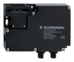 101192414 - Safety Interlock Switch, AZM 161 Series, 3PST-NC, DPST-NO, M12 Connector, 230 V, 4 A, IP67 - SCHMERSAL