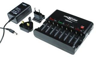1001-0006-UK - Battery Charger, Desktop, NiCd, NiMH, EU, UK, 240V, Powerline 8 Series - ANSMANN