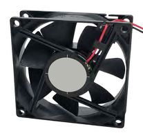 OD8025-24LB - DC Axial Fan, 24 V, Square, 80 mm, 25 mm, Ball Bearing, 21.9 CFM - ORION FANS