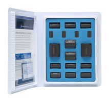 199000030 - Ferrite Assortment, Contents Range of Clamp-On Suppressors for Round Cables of 4 to 18mm Diameter - FAIR-RITE